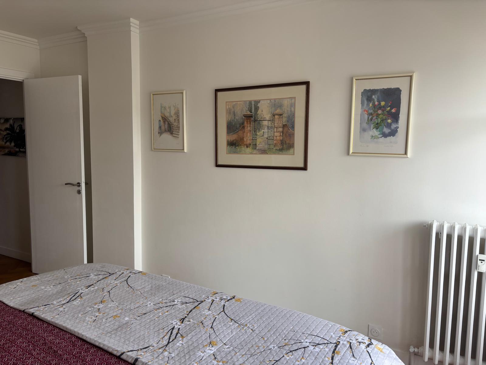 Main bedroom opening onto an outdoor space